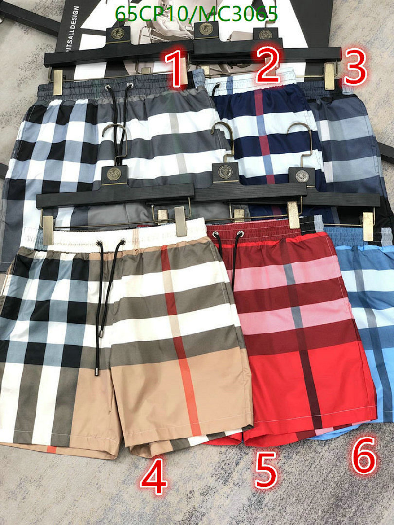 Burberry-Clothing Code: MC3065 $: 65USD