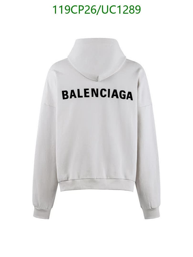 Balenciaga-Clothing Code: UC1289 $: 119USD