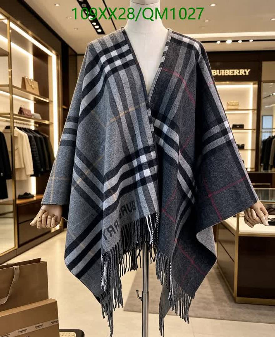 Burberry-Scarves Code: QM1027 $: 109USD