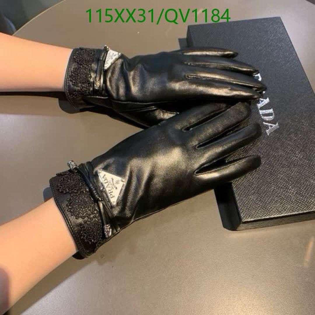 Prada-Gloves Code: QV1184 $: 115USD