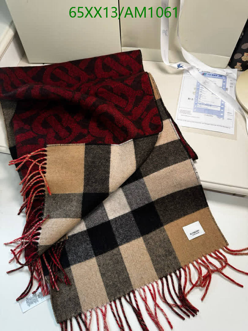 Burberry-Scarves Code: AM1061 $: 65USD