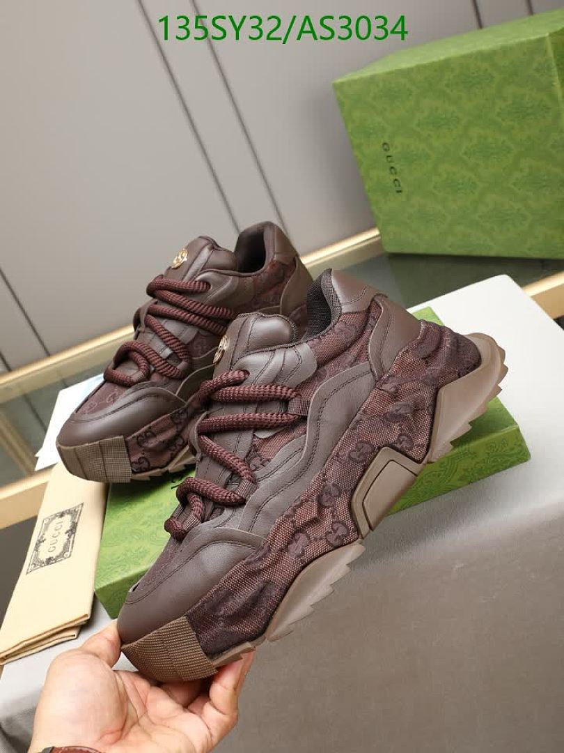 Gucci-Men shoes Code: AS3034 $: 135USD