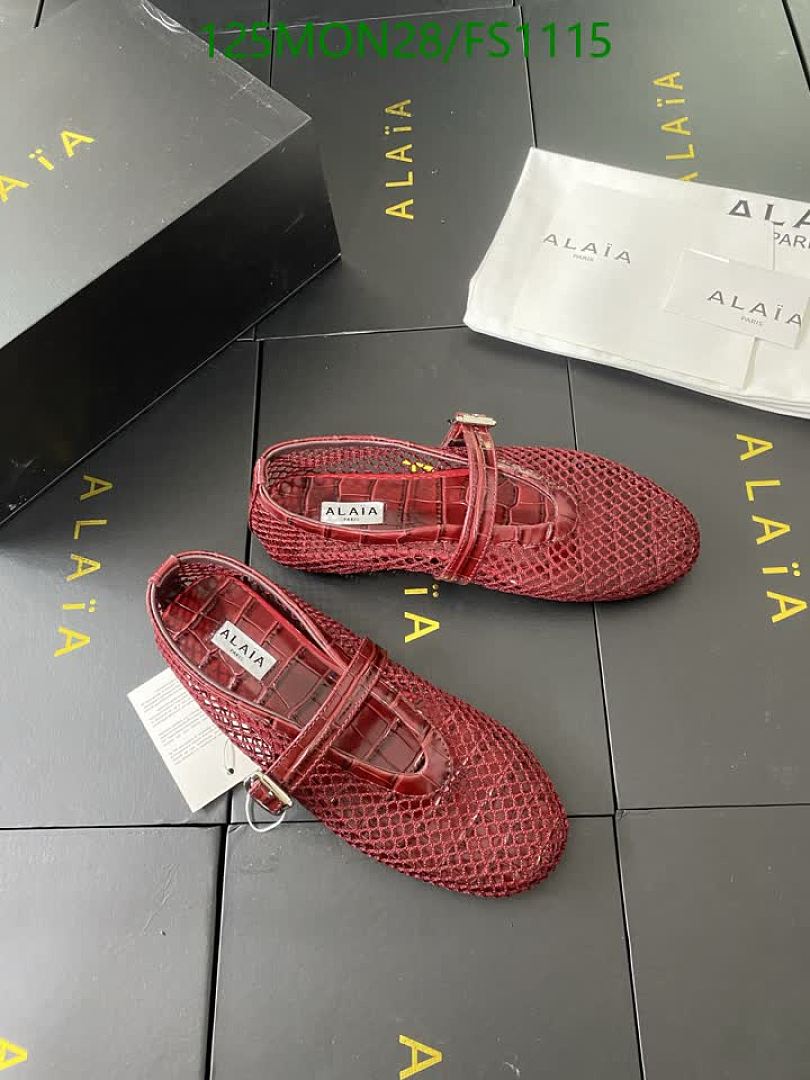 Alaia-Women Shoes Code: FS1115 $: 125USD