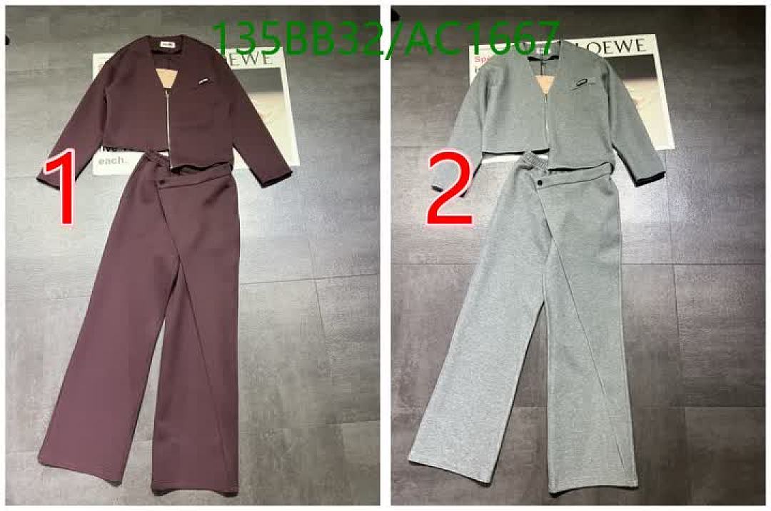 Miu Miu-Clothing Code: AC1667 $: 135USD