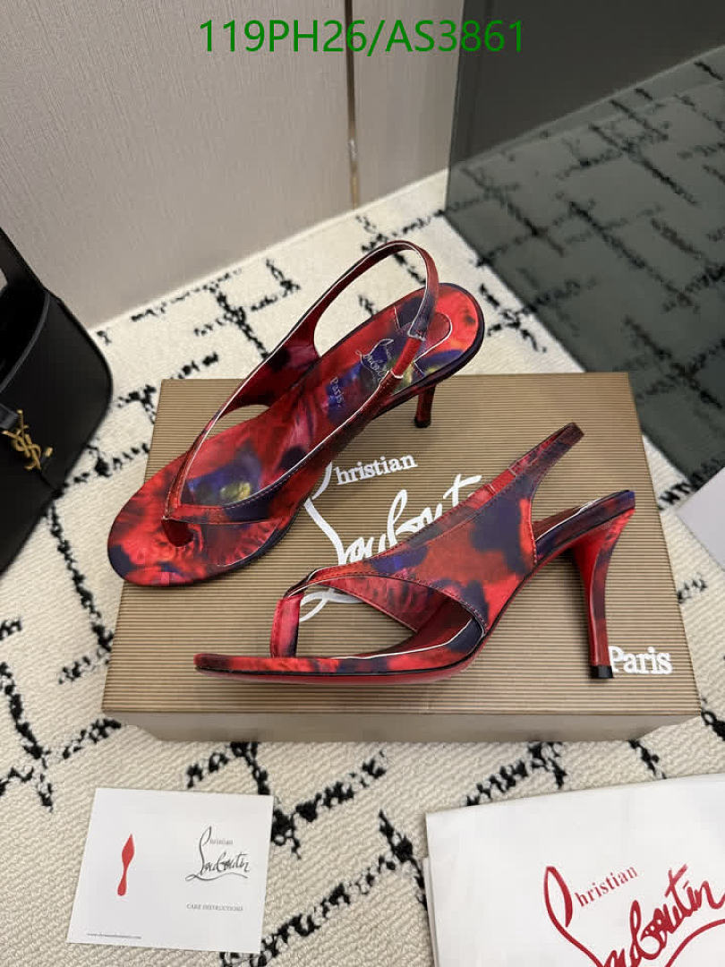 Christian Louboutin-Women Shoes Code: AS3861 $: 119USD