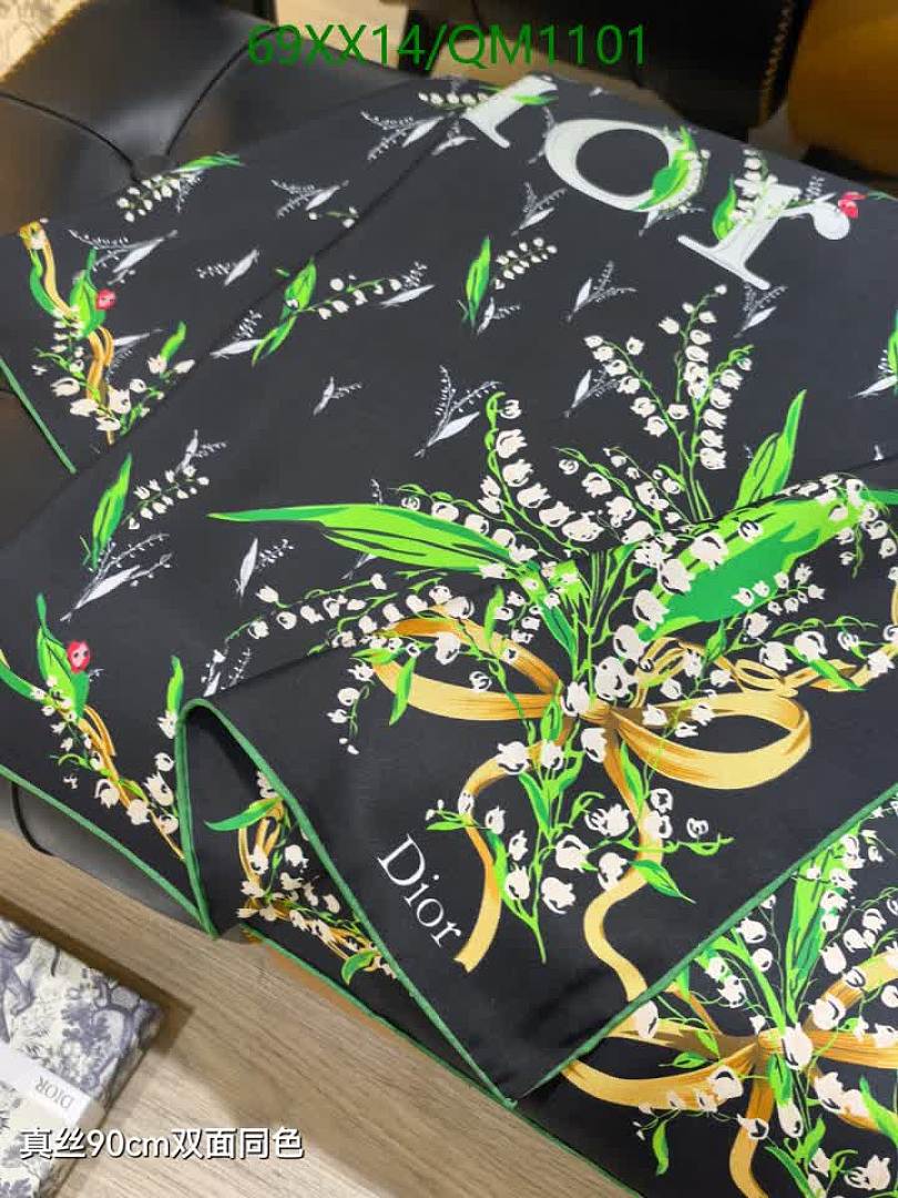 Dior-Scarves Code: QM1101 $: 69USD