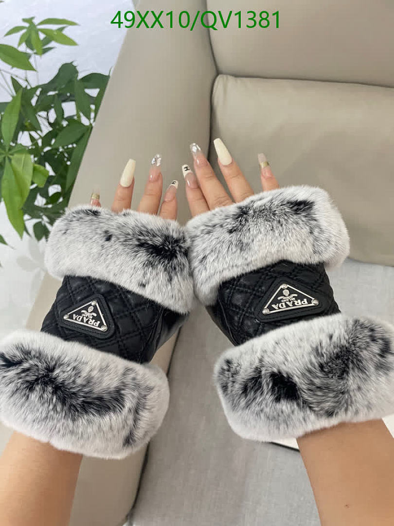 Prada-Gloves Code: QV1381 $: 49USD
