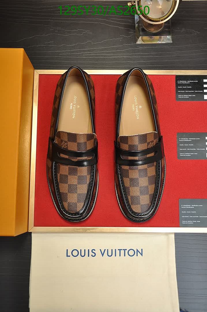 LV-Men shoes Code: AS2650 $: 129USD