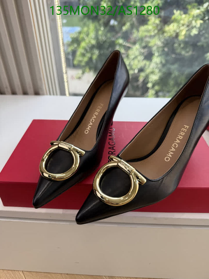Ferragamo-Women Shoes Code: AS1280 $: 135USD