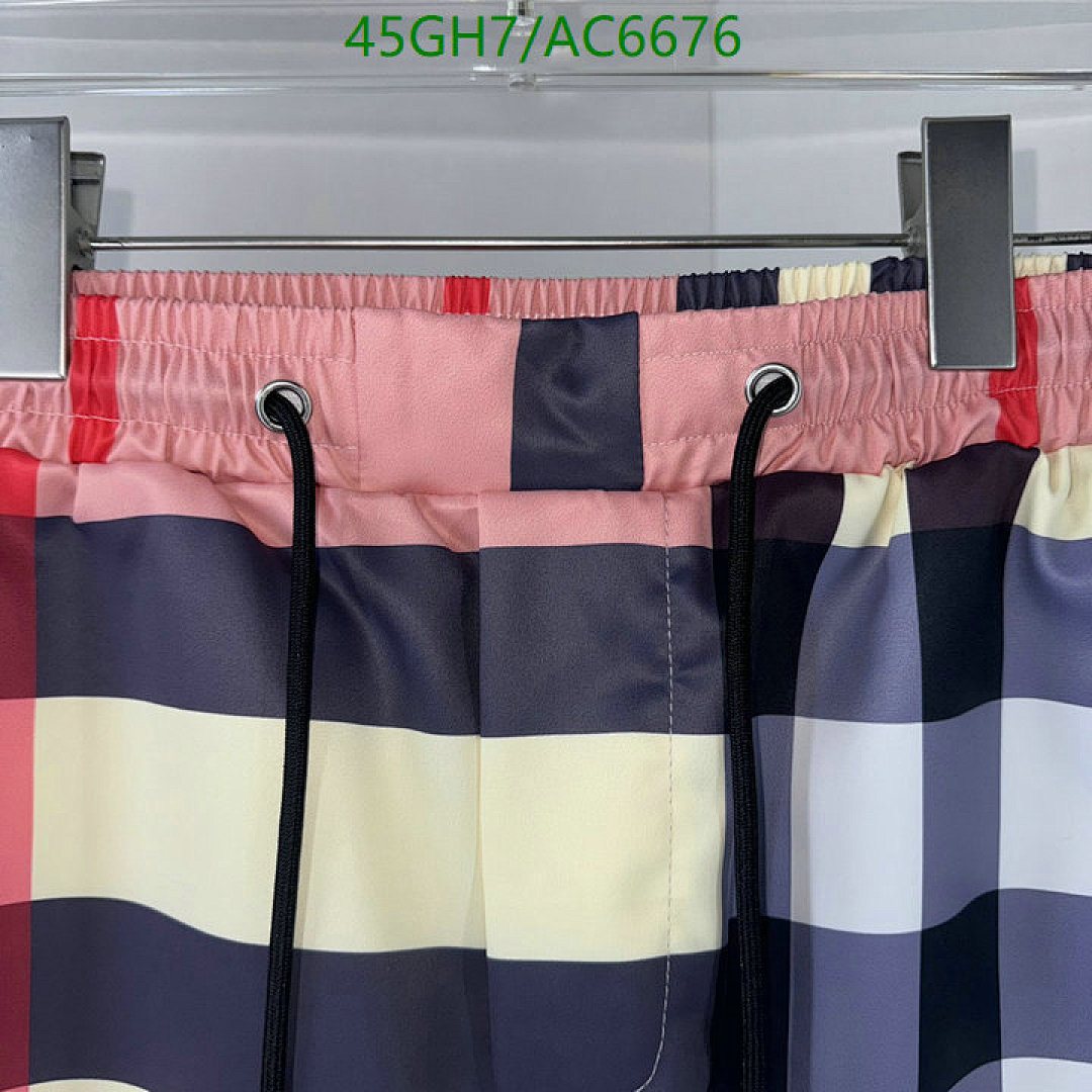 Burberry-Clothing Code: AC6676 $: 45USD