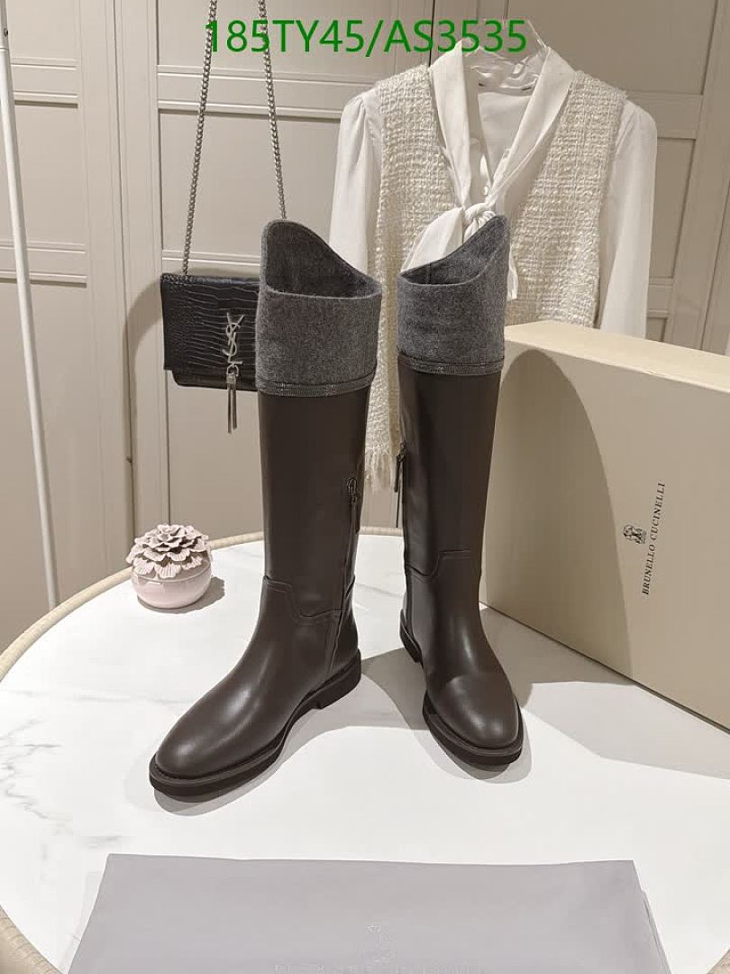 Brunello Cucinelli-Women Shoes Code: AS3535 $: 185USD