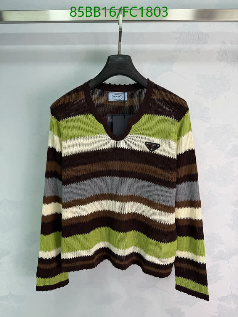 Prada-Clothing Code: FC1803 $: 85USD