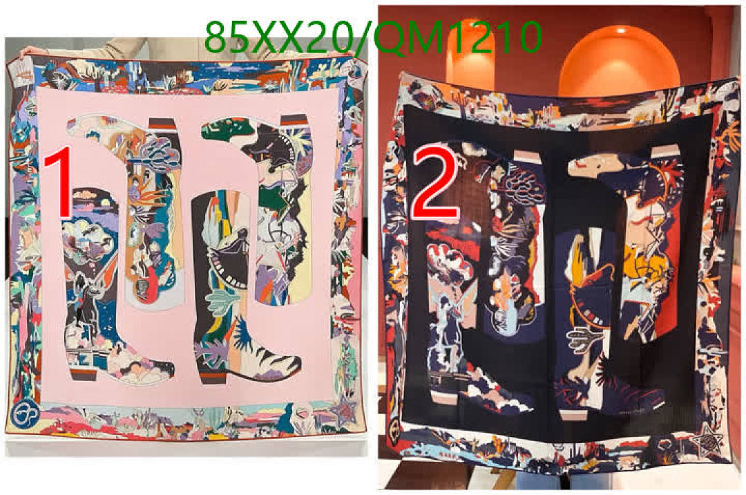 Hermes-Scarves Code: QM1210 $: 85USD