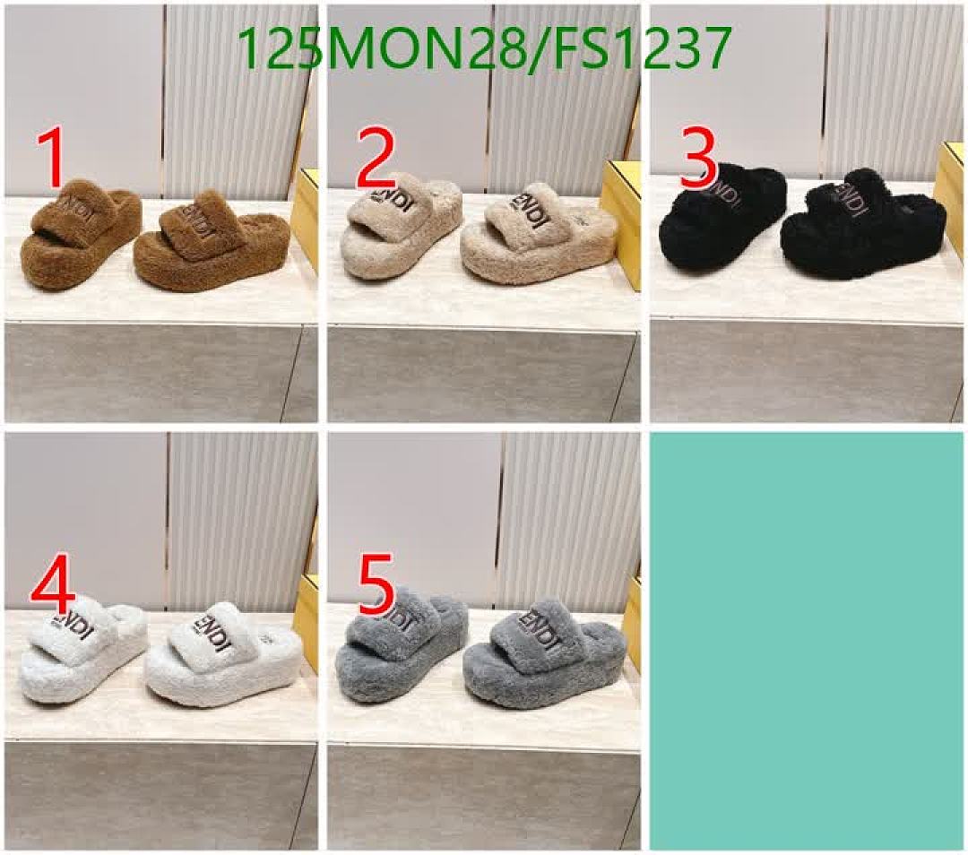 Fendi-Women Shoes Code: FS1237 $: 125USD