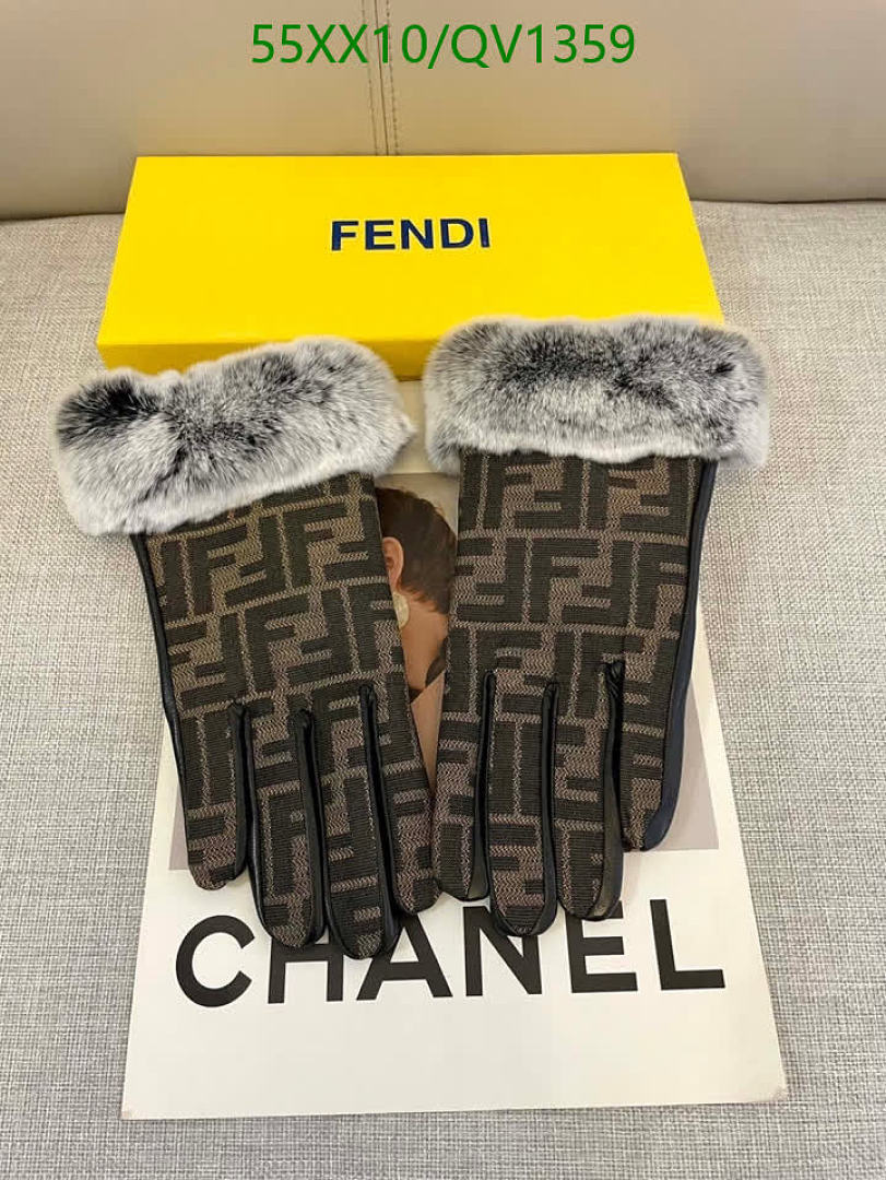 Fendi-Gloves Code: QV1359 $: 55USD