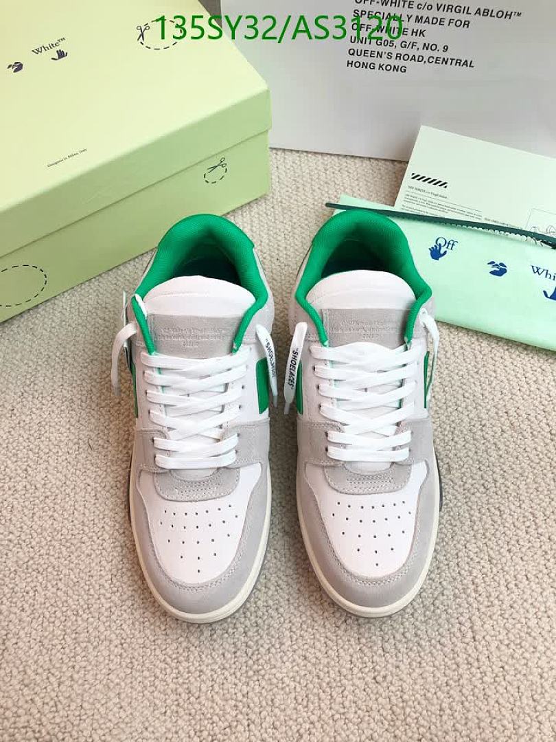 Off White-Men shoes Code: AS3120 $: 135USD
