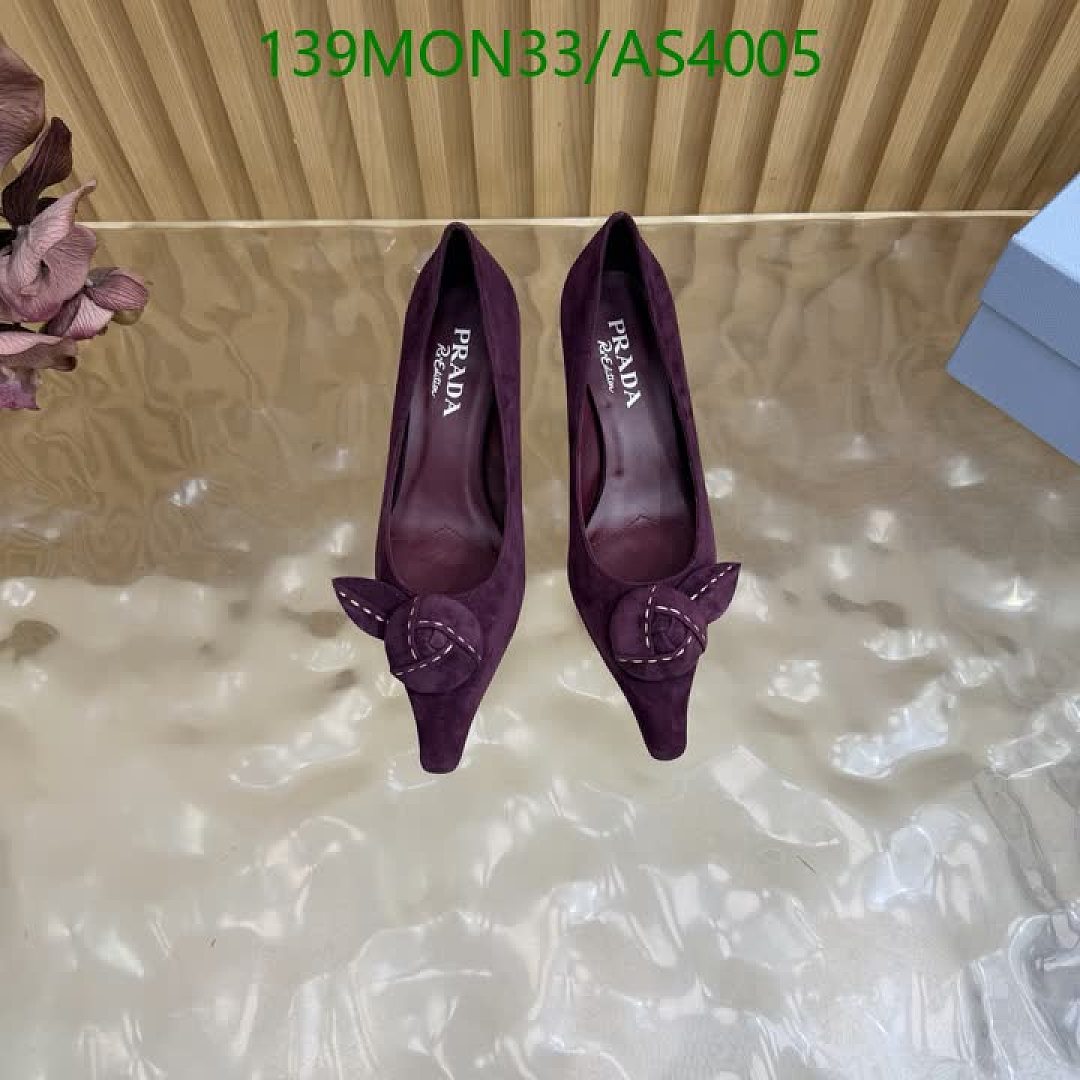 Prada-Women Shoes Code: AS4005 $: 139USD