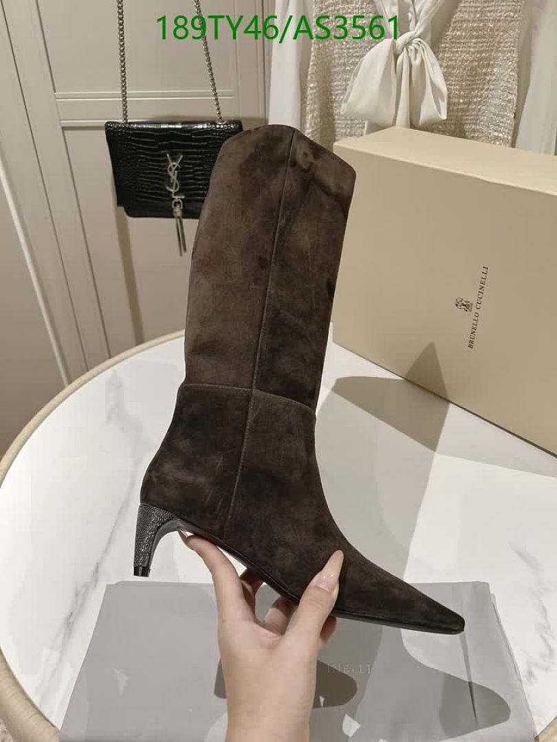 Brunello Cucinelli-Women Shoes Code: AS3561 $: 189USD