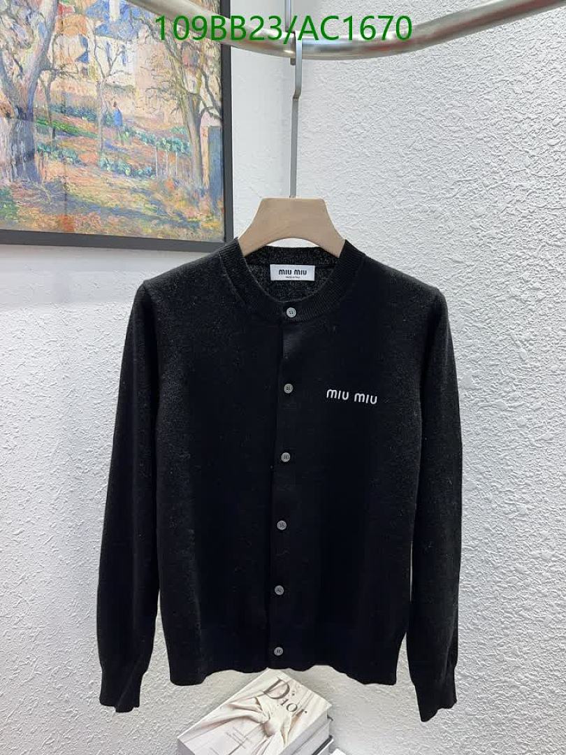 Miu Miu-Clothing Code: AC1670 $: 109USD