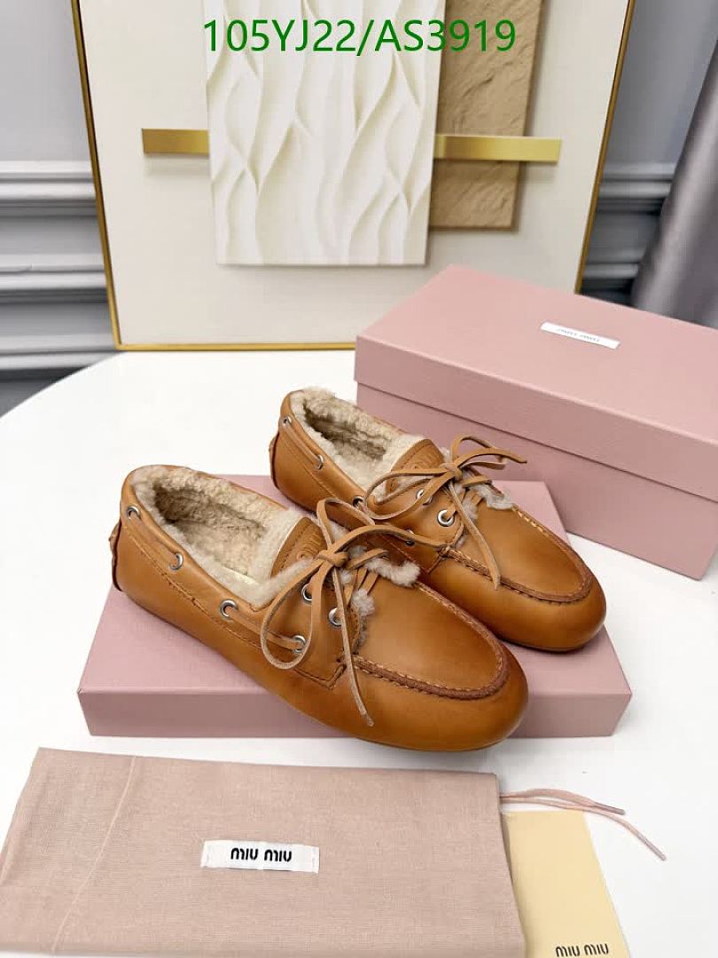 Miu Miu-Women Shoes Code: AS3919 $: 105USD