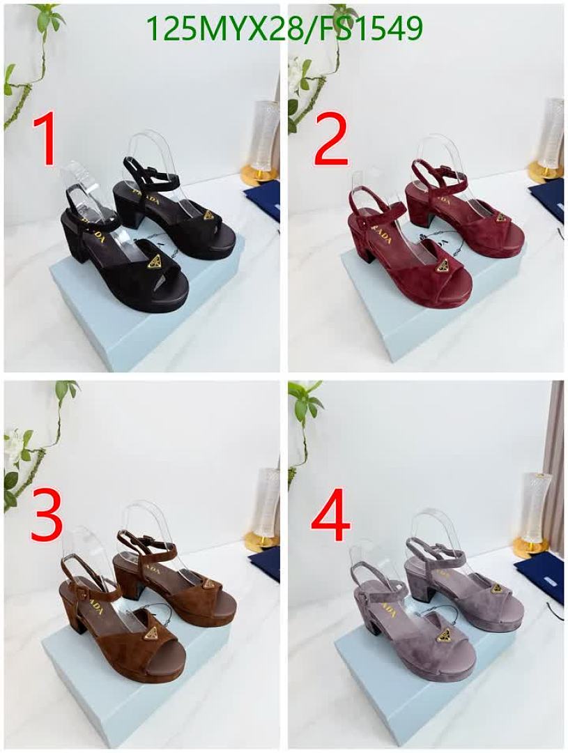 Prada-Women Shoes Code: FS1549 $: 125USD