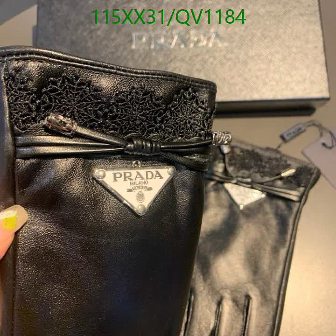 Prada-Gloves Code: QV1184 $: 115USD