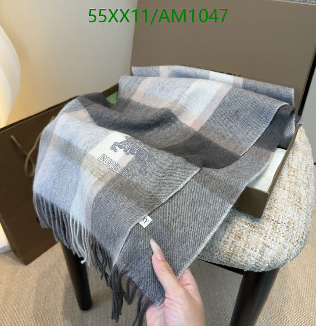 Burberry-Scarves Code: AM1047 $: 55USD