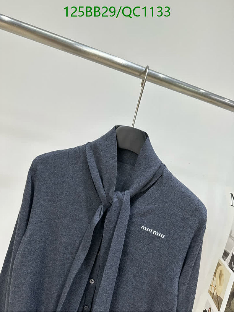 Miu Miu-Clothing Code: QC1133 $: 125USD