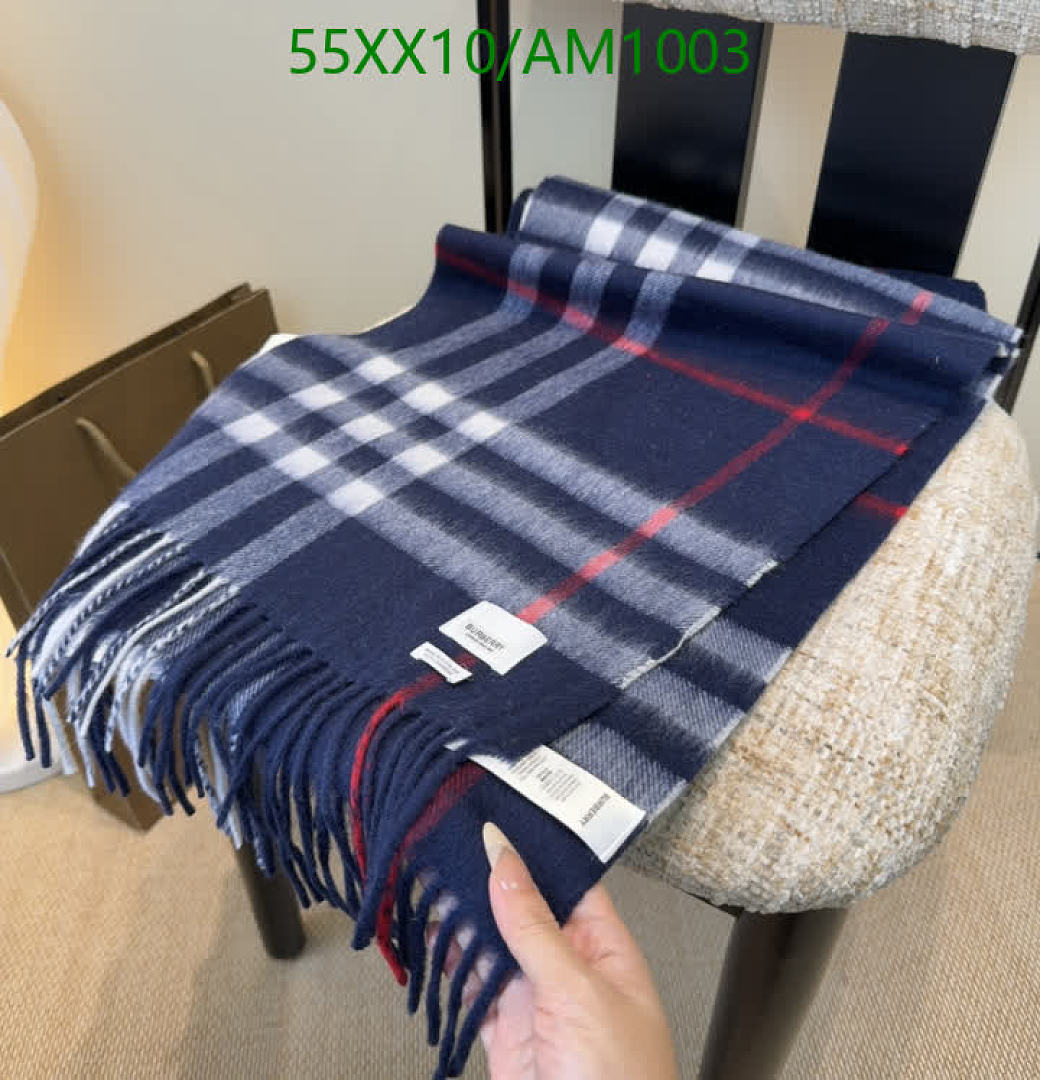 Burberry-Scarves Code: AM1003 $: 55USD