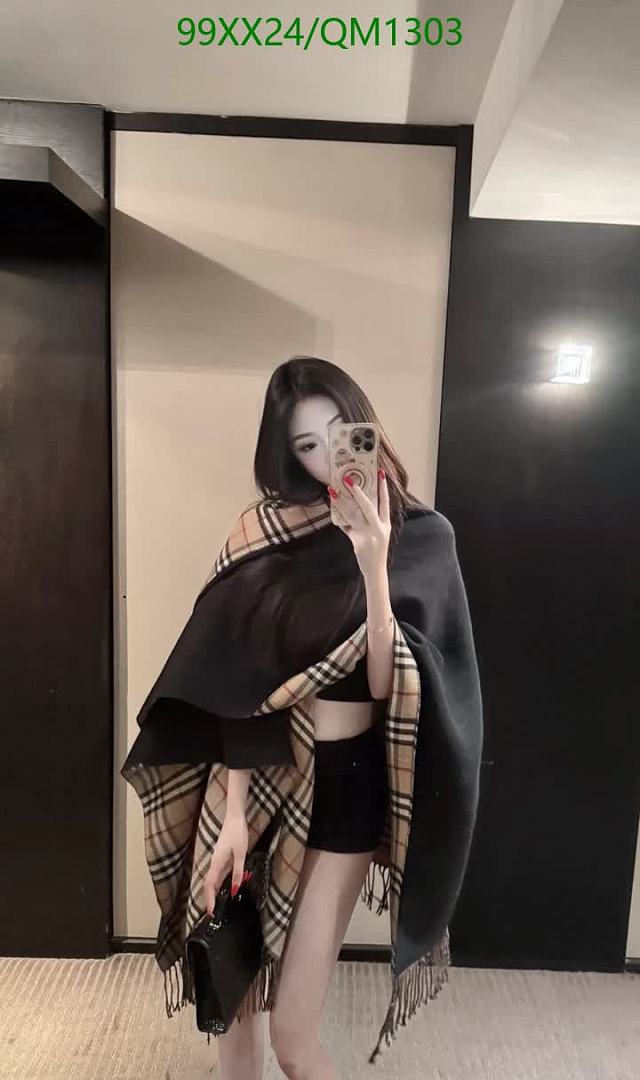 Burberry-Scarves Code: QM1303 $: 99USD