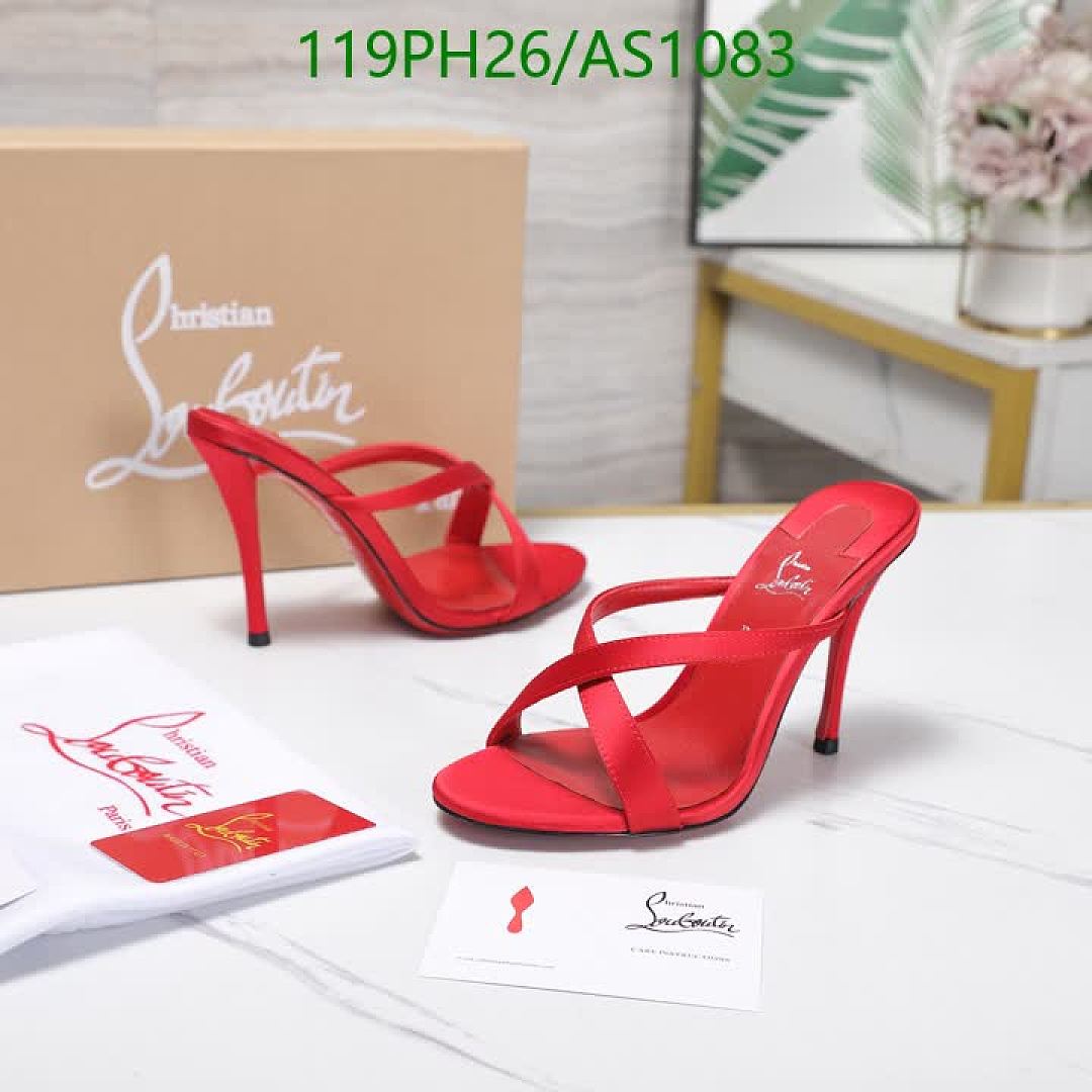 Christian Louboutin-Women Shoes Code: AS1083 $: 119USD