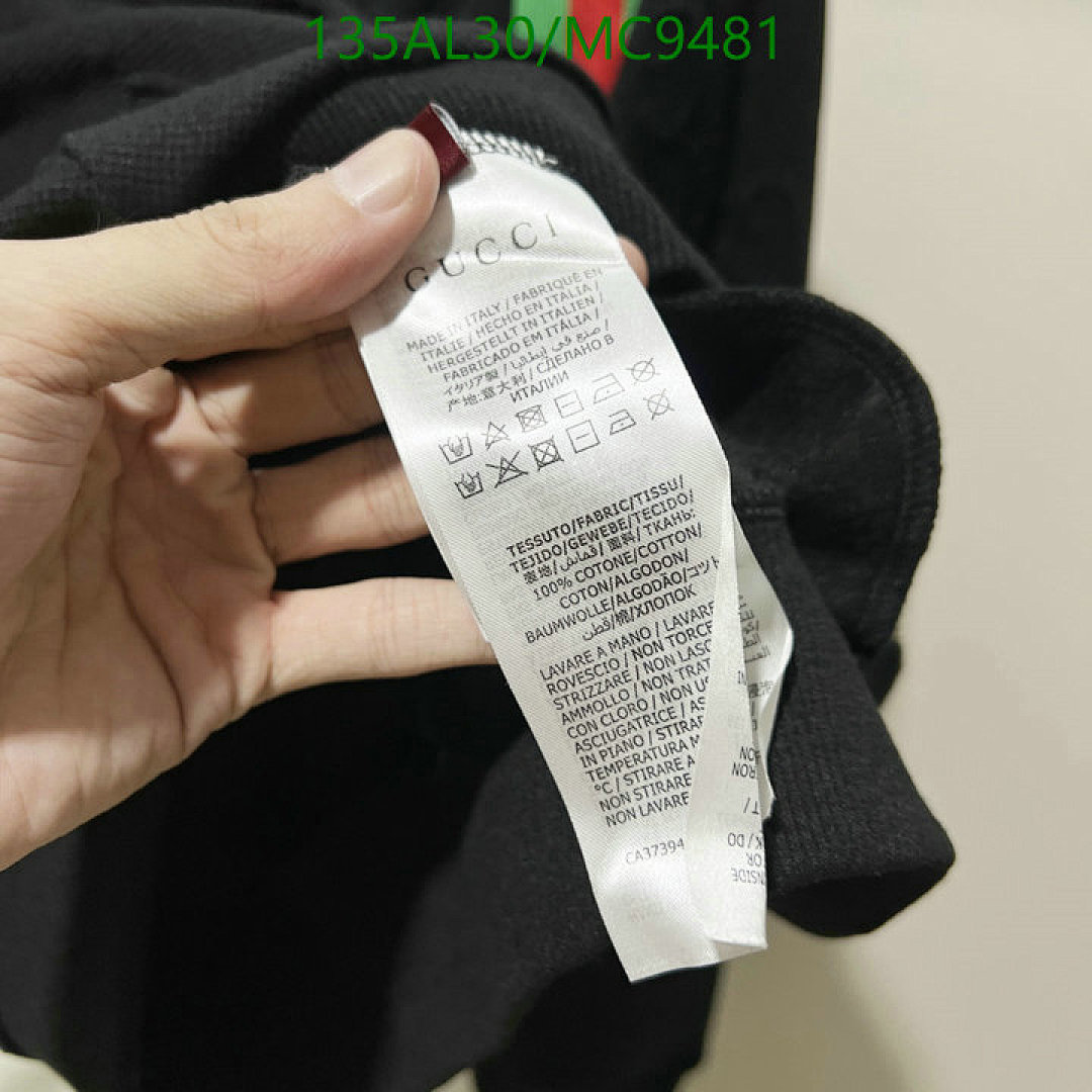 Gucci-Clothing Code: MC9481 $: 135USD