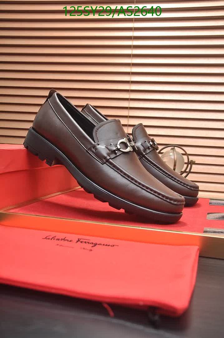 Ferragamo-Men shoes Code: AS2640 $: 125USD