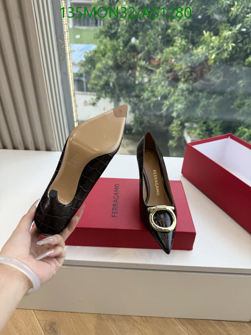 Ferragamo-Women Shoes Code: AS1280 $: 135USD
