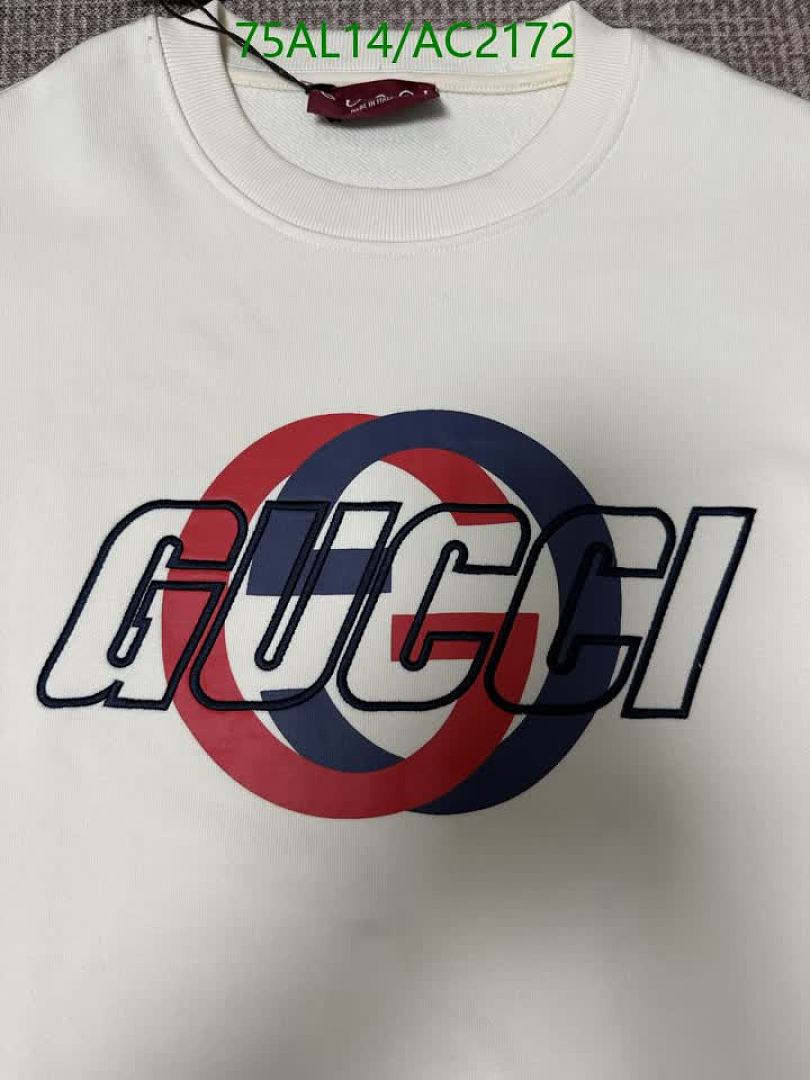Gucci-Clothing Code: AC2172 $: 75USD