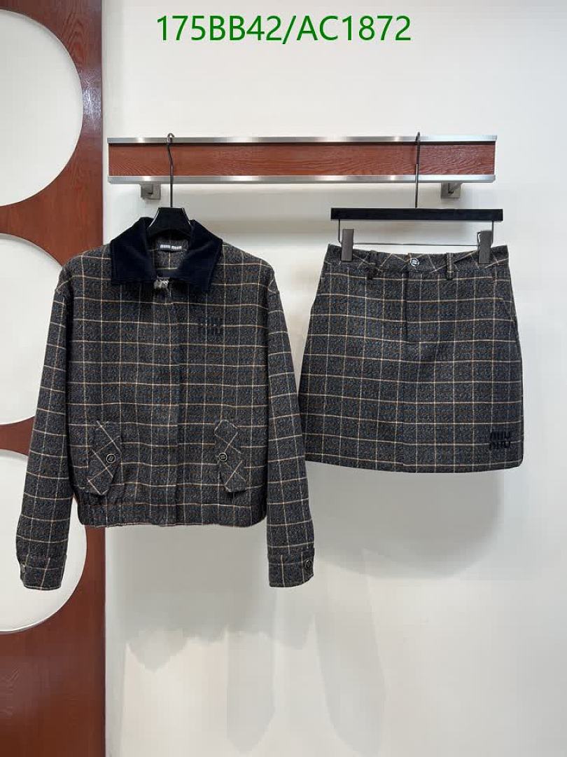 Miu Miu-Clothing Code: AC1872 $: 175USD