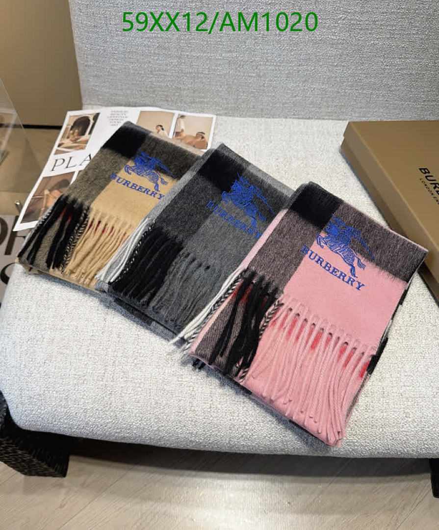 Burberry-Scarves Code: AM1020 $: 59USD