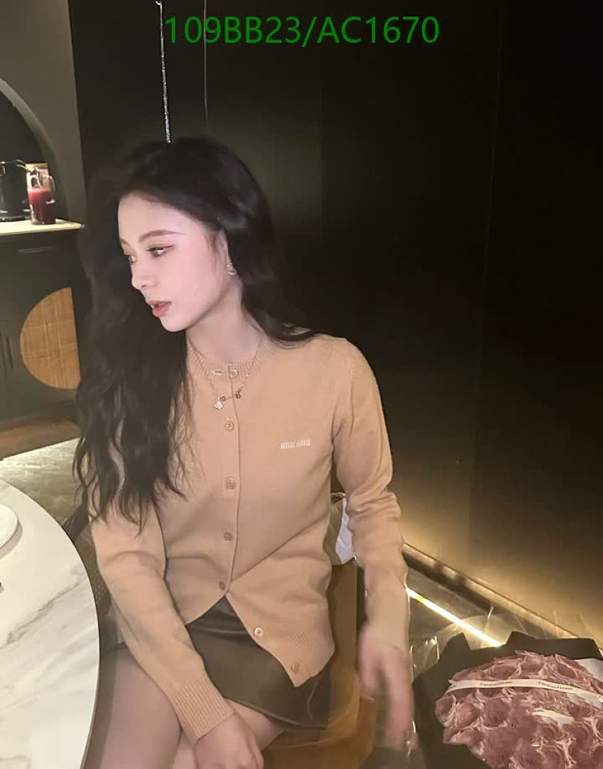 Miu Miu-Clothing Code: AC1670 $: 109USD