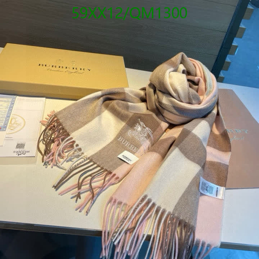 Burberry-Scarves Code: QM1300 $: 59USD