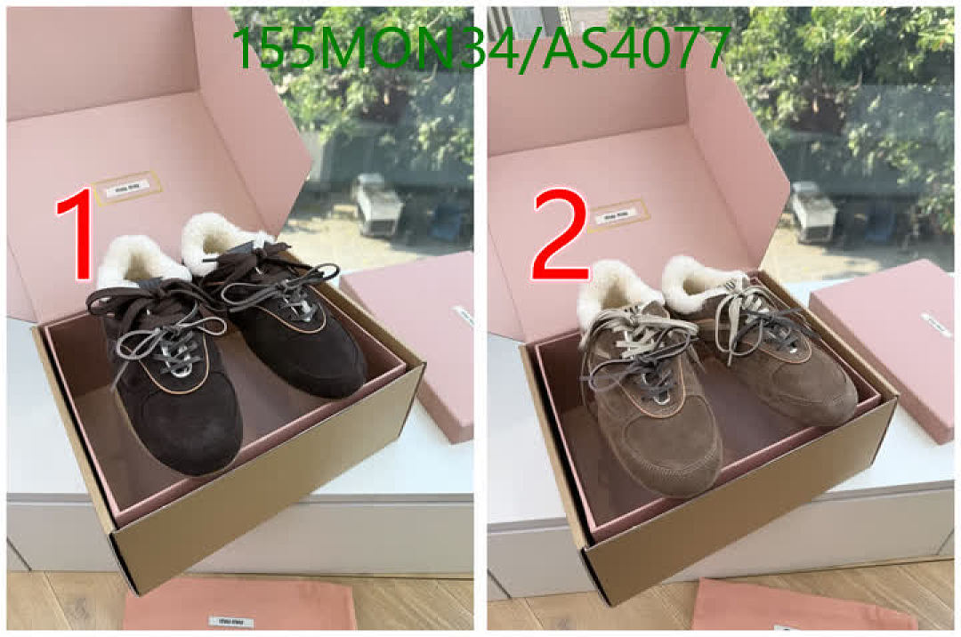 Miu Miu-Women Shoes Code: AS4077 $: 155USD