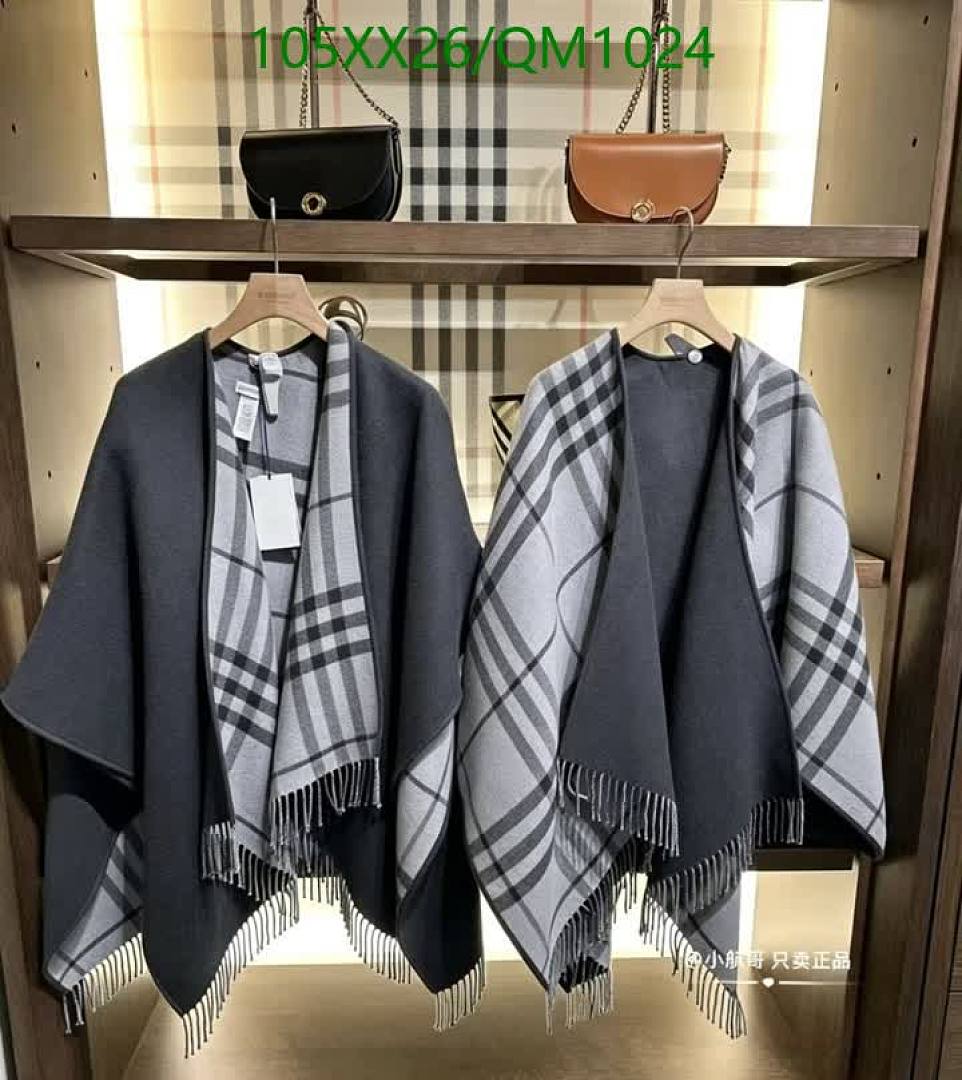 Burberry-Scarves Code: QM1024 $: 105USD