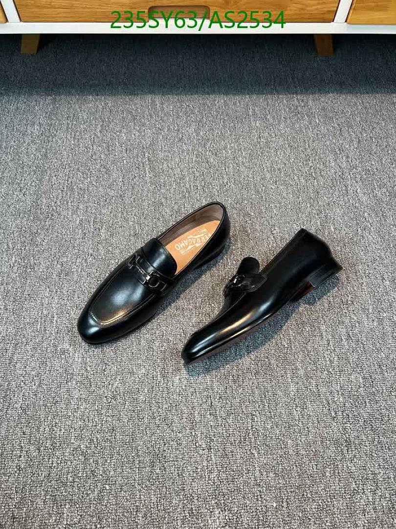 Ferragamo-Men shoes Code: AS2534 $: 235USD