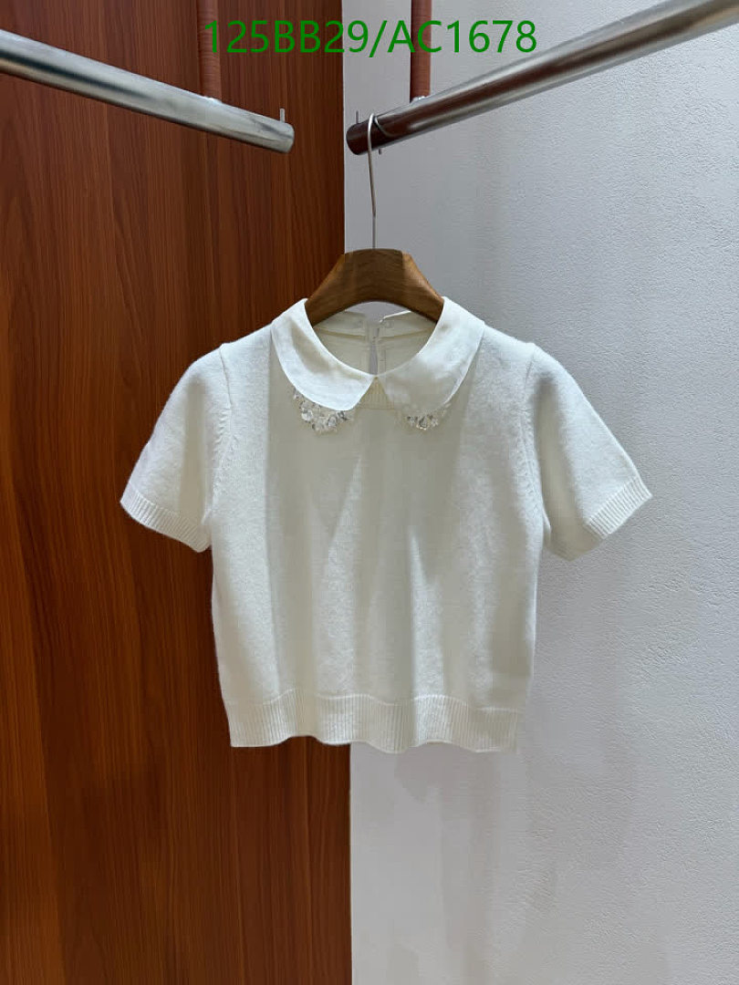 Miu Miu-Clothing Code: AC1678 $: 125USD