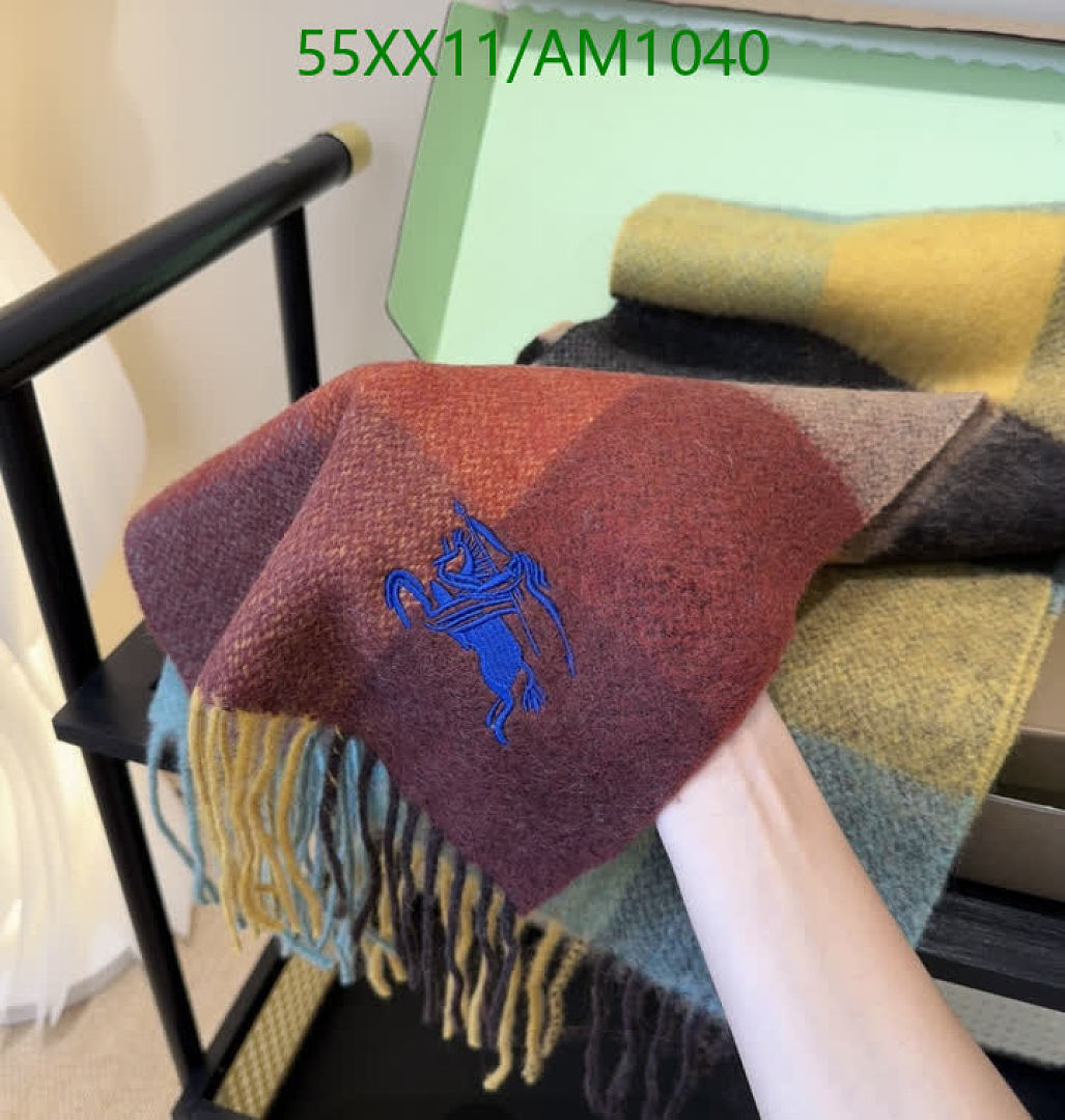 Burberry-Scarves Code: AM1040 $: 55USD