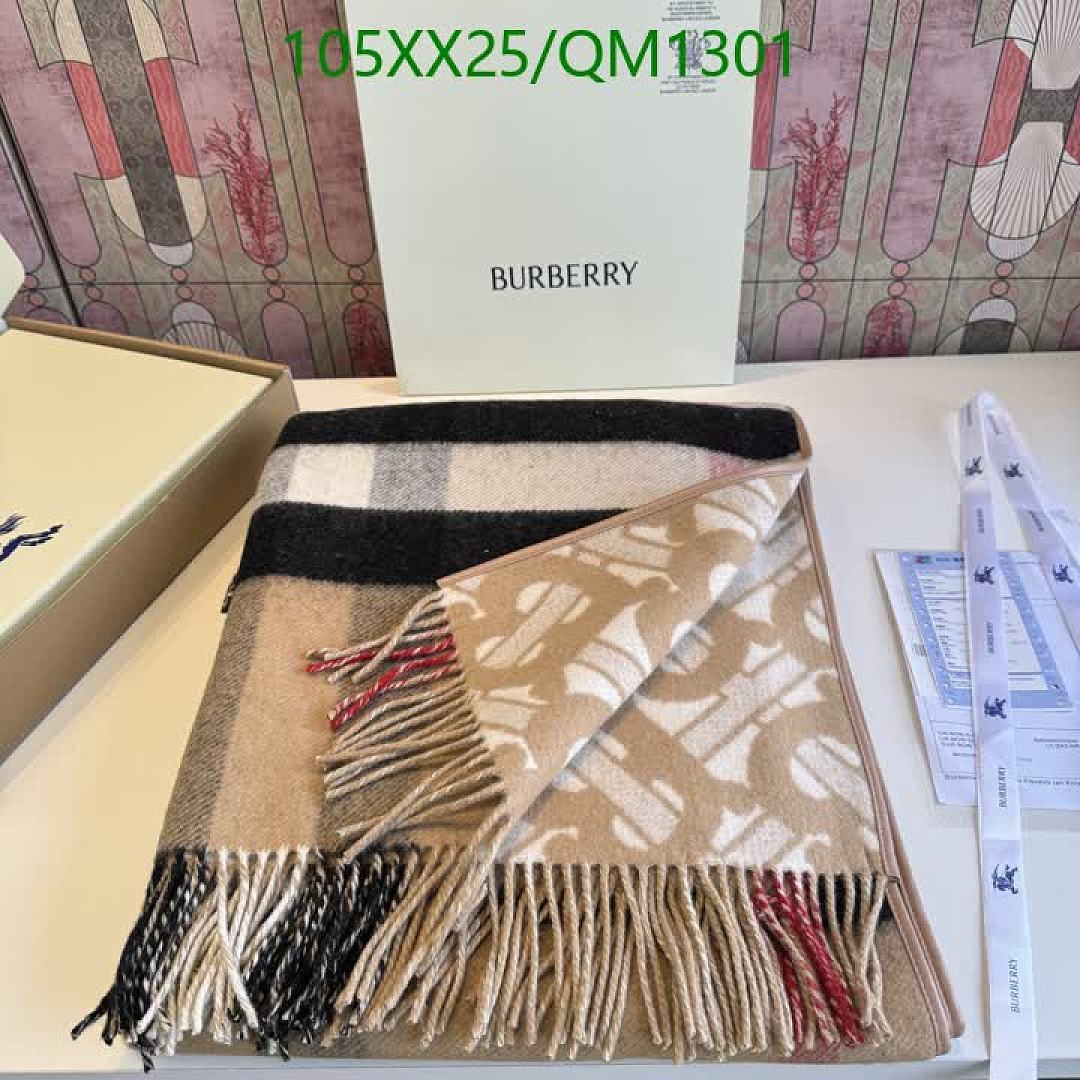 Burberry-Scarves Code: QM1301 $: 105USD