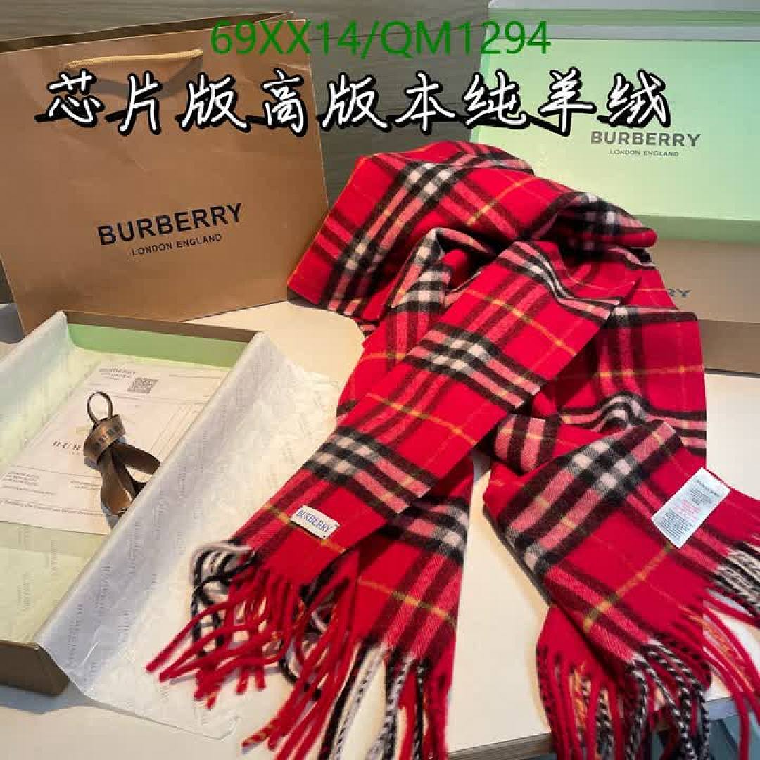 Burberry-Scarves Code: QM1294 $: 69USD
