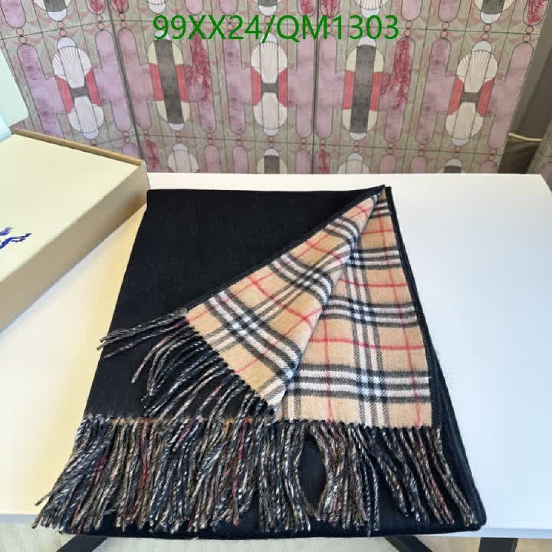 Burberry-Scarves Code: QM1303 $: 99USD