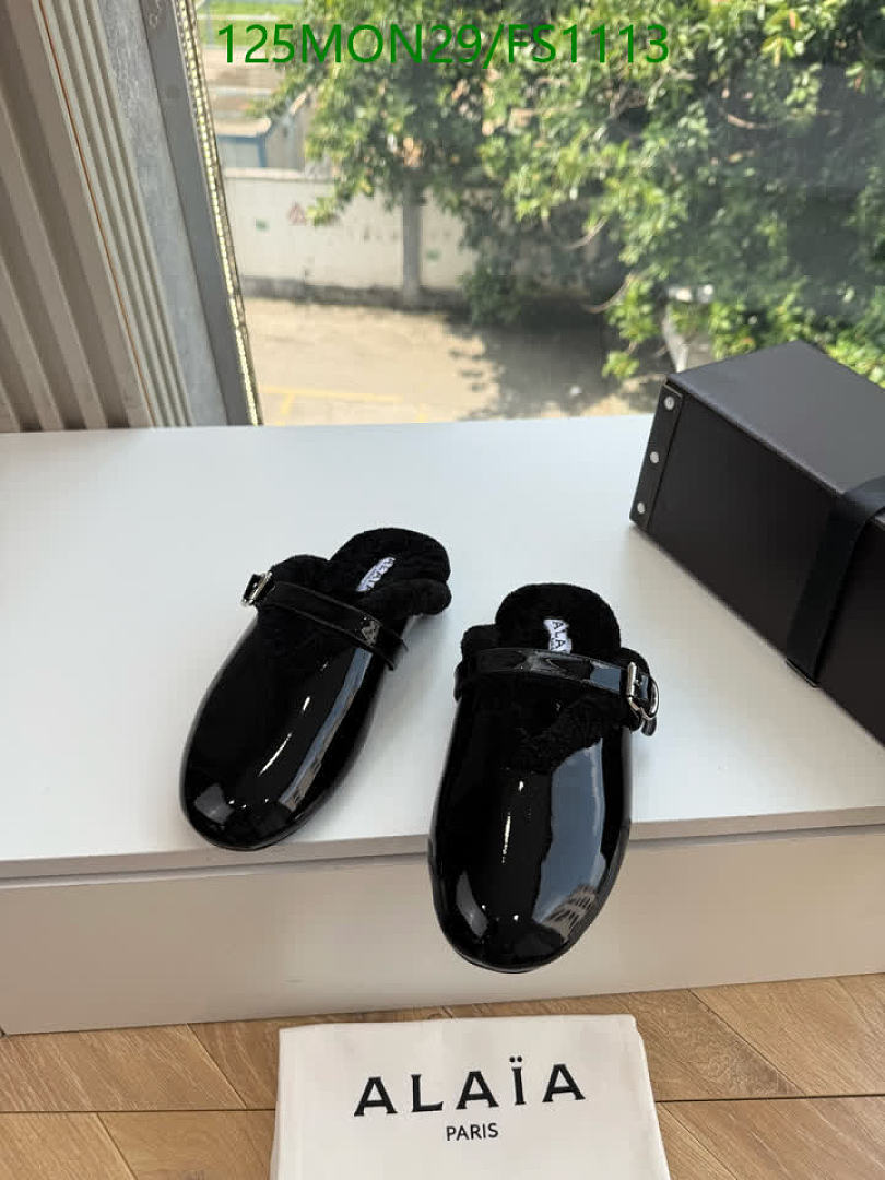 Alaia-Women Shoes Code: FS1113 $: 125USD
