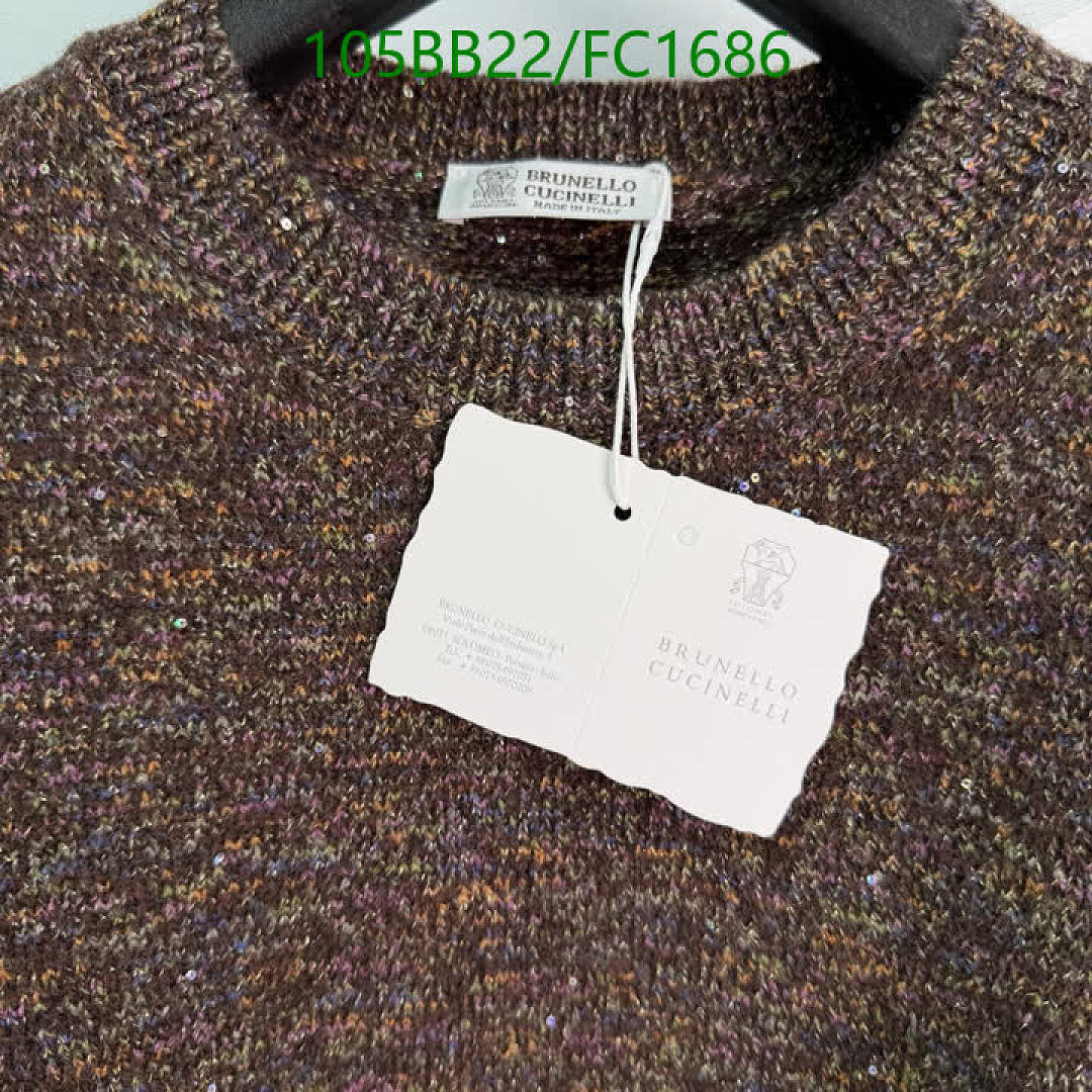 Brunello Cucinelli-Clothing Code: FC1686 $: 105USD