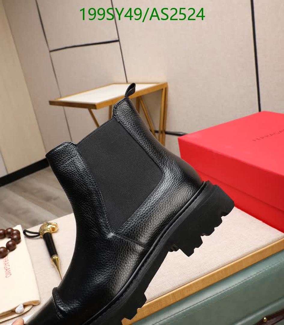 Ferragamo-Men shoes Code: AS2524 $: 199USD